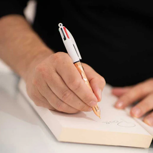 BIC 4 Couleurs "Bic x Orlinski x Tournaire" bronze rose – Image 5