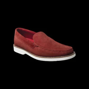 CHAUSSURE SUEDE LOAFER | DANDRIDGE, Brick