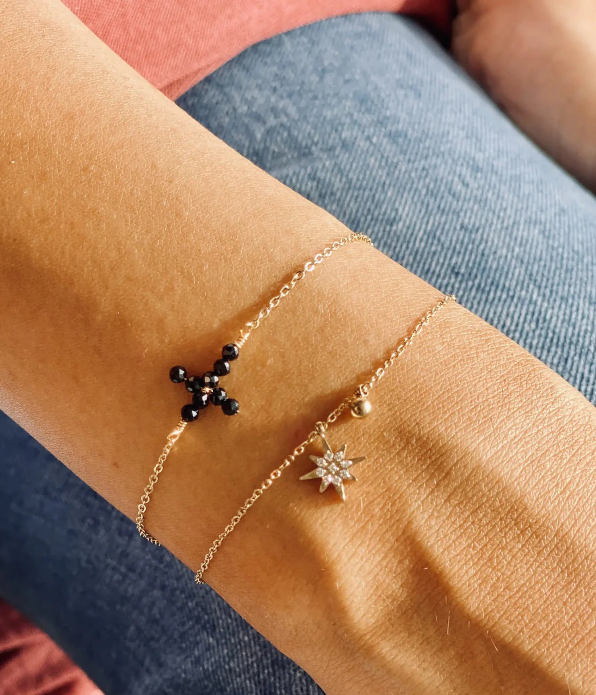 Bracelet Magellan (Acier doré) – Image 2