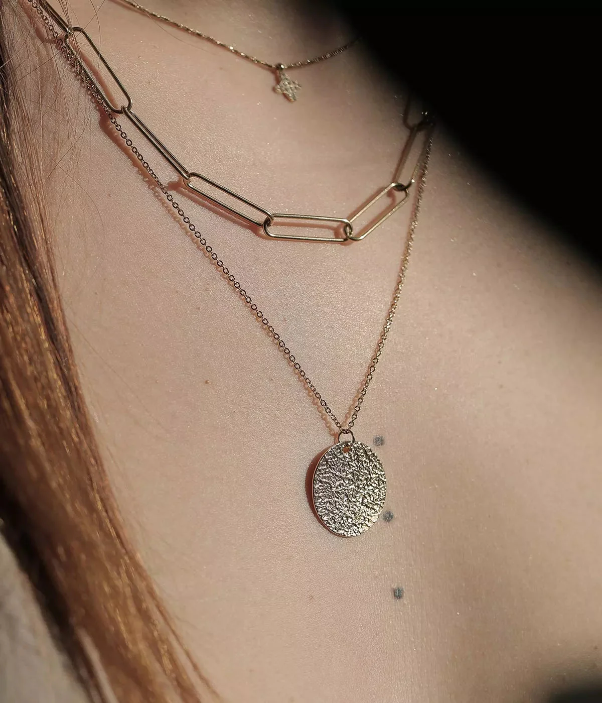 Collier Hamptons (Acier doré) – Image 3