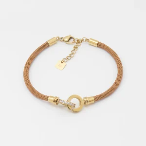 Bracelet Tassy (Acier doré)