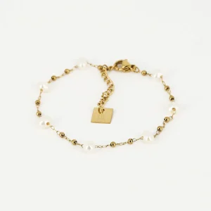 Bracelet Zoé (Acier doré)
