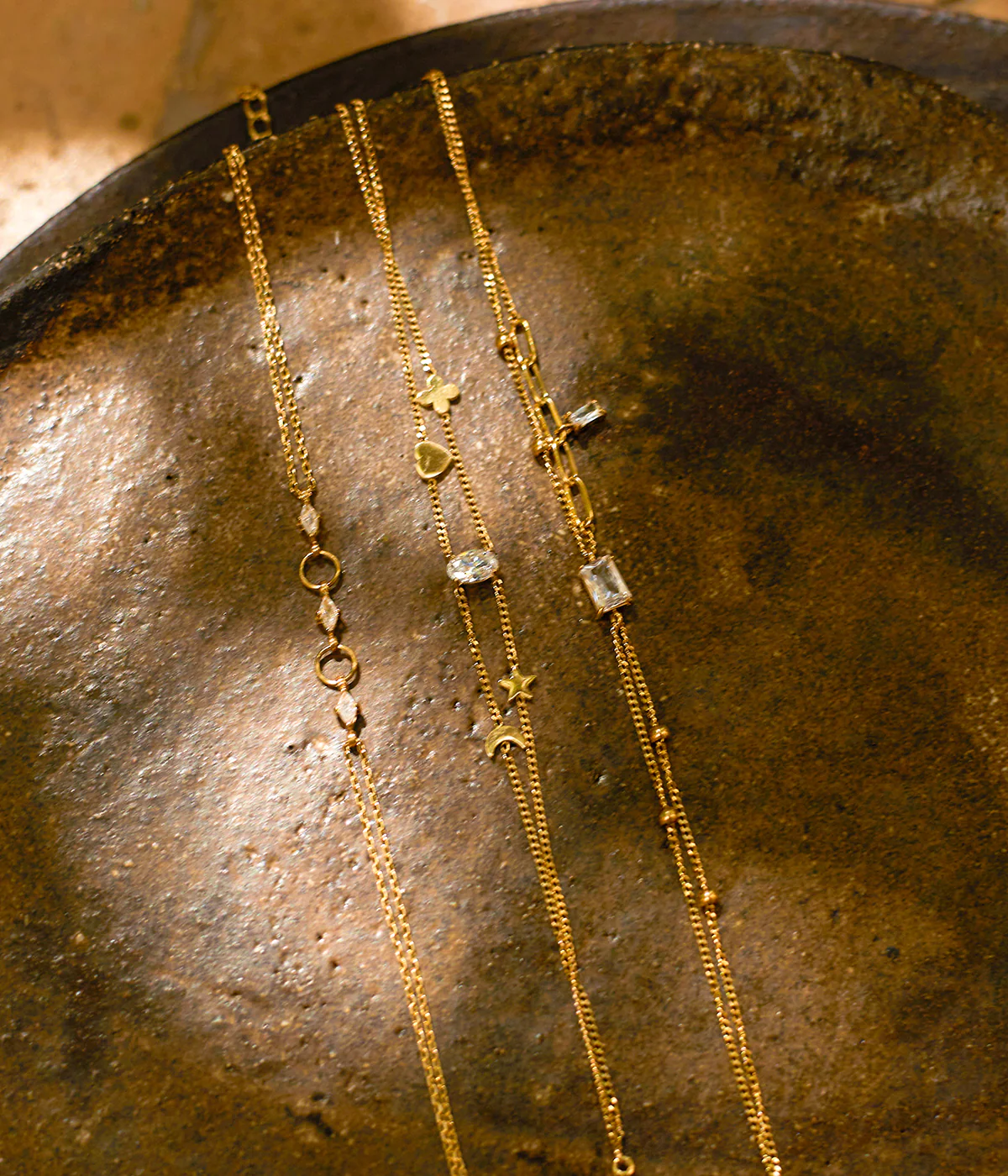 Bracelet Deneba (Acier doré) – Image 3
