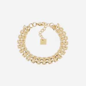 Bracelet Verbena (Acier doré)