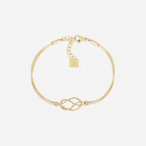Bracelet Niamh (Acier doré)