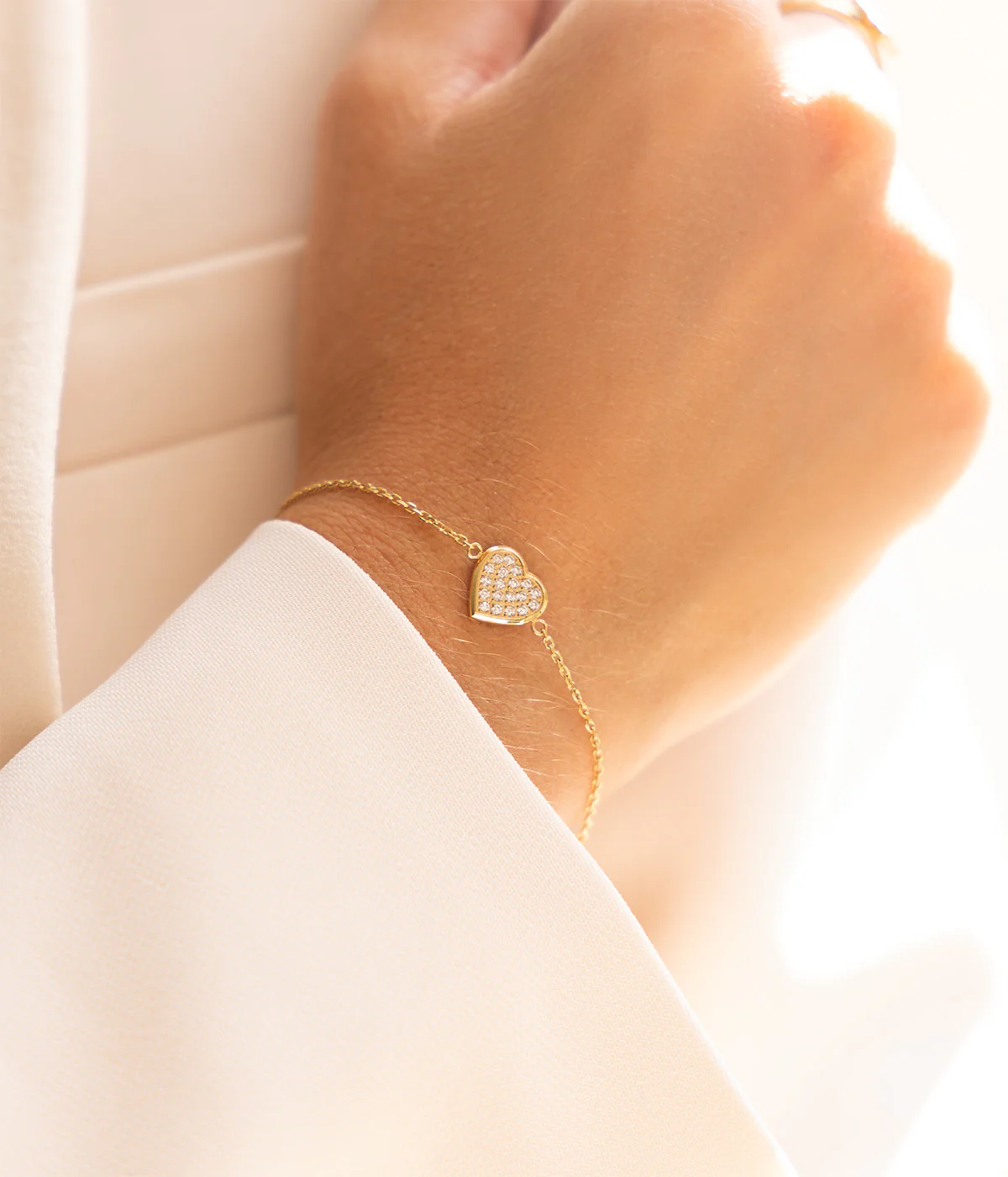 Bracelet Aimée (Acier doré) – Image 2