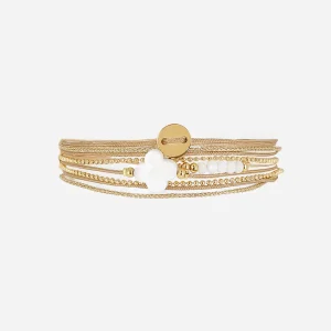 Bracelet Velaz (Acier doré)