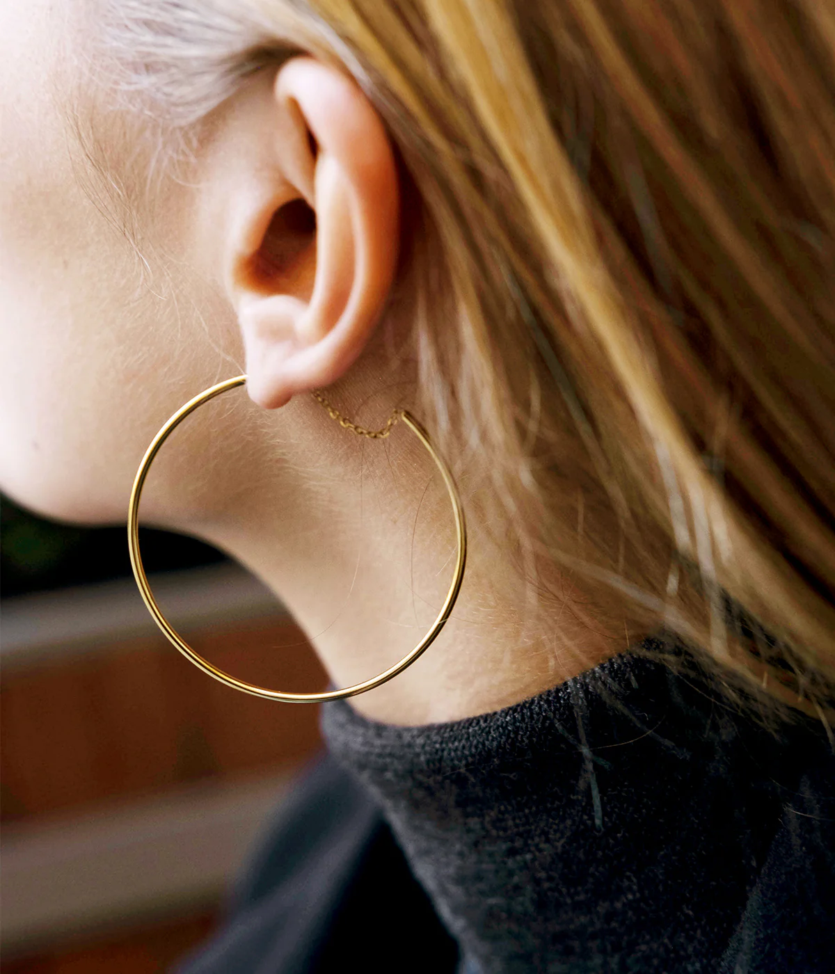 Boucles d'oreilles Timia (Acier) – Image 2