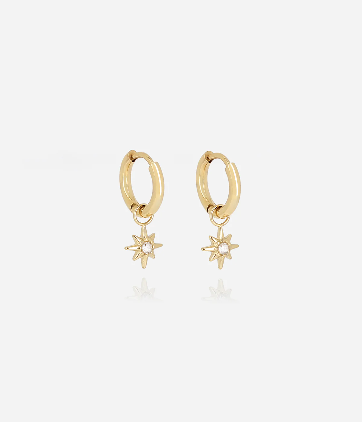 Boucles d'oreilles Vanya (Acier doré)