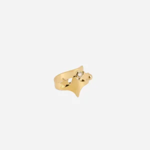 Earcuff Apollon (Acier doré)