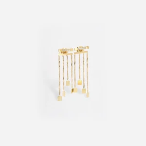 Boucles d'oreilles Mayfair (Acier doré)