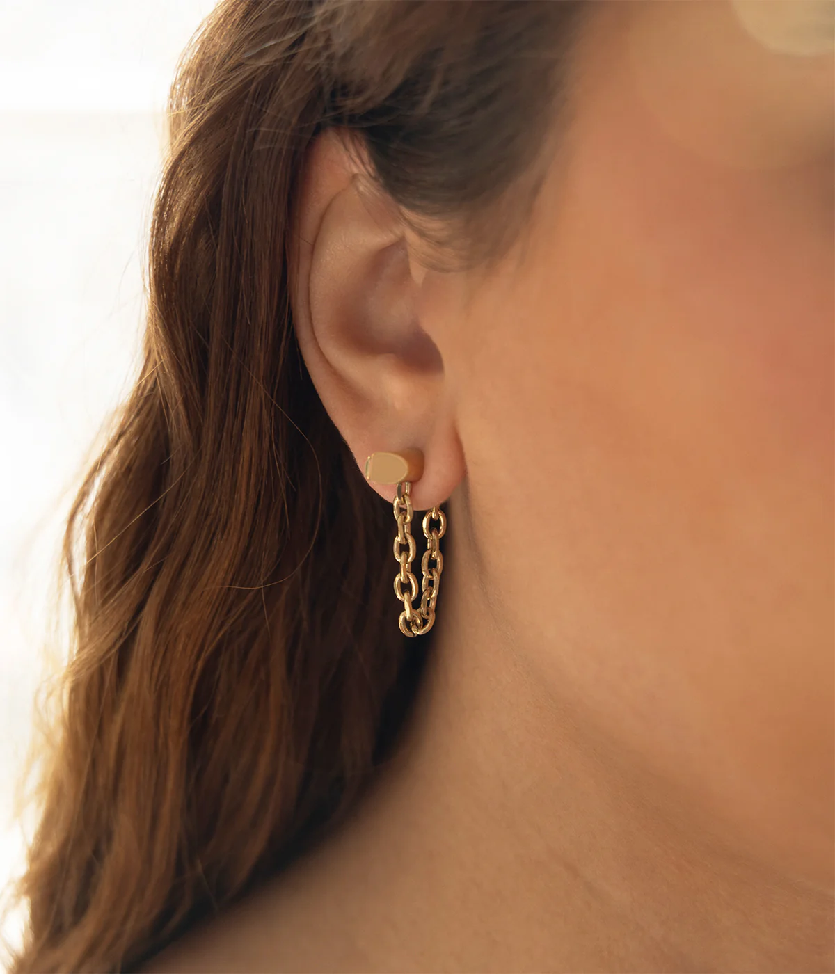 Boucles d'oreilles Irisu (Acier) – Image 2