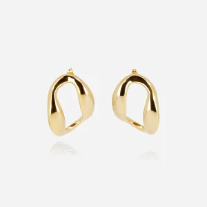 Boucles d'oreilles Odessa (Acier doré)