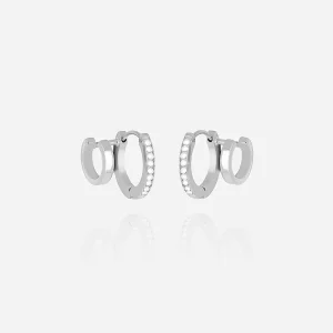 Boucles d'oreilles Uria (Acier)
