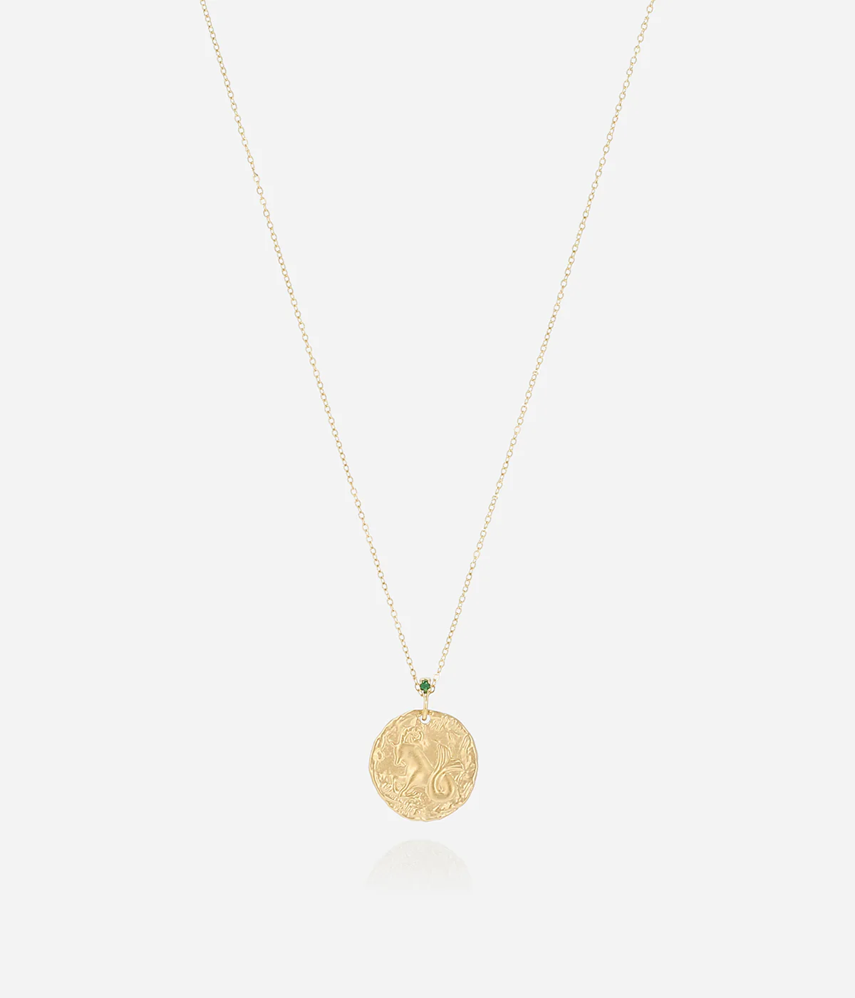 Collier Aigokereus (Acier doré)