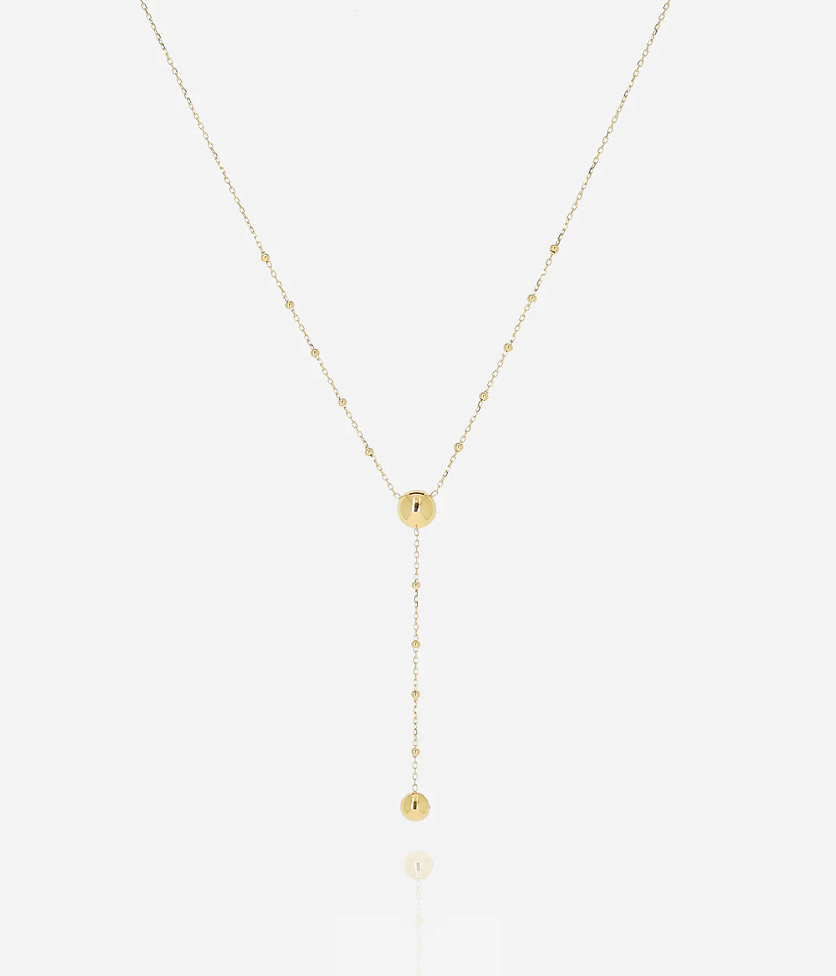 Collier Amber (Acier doré)