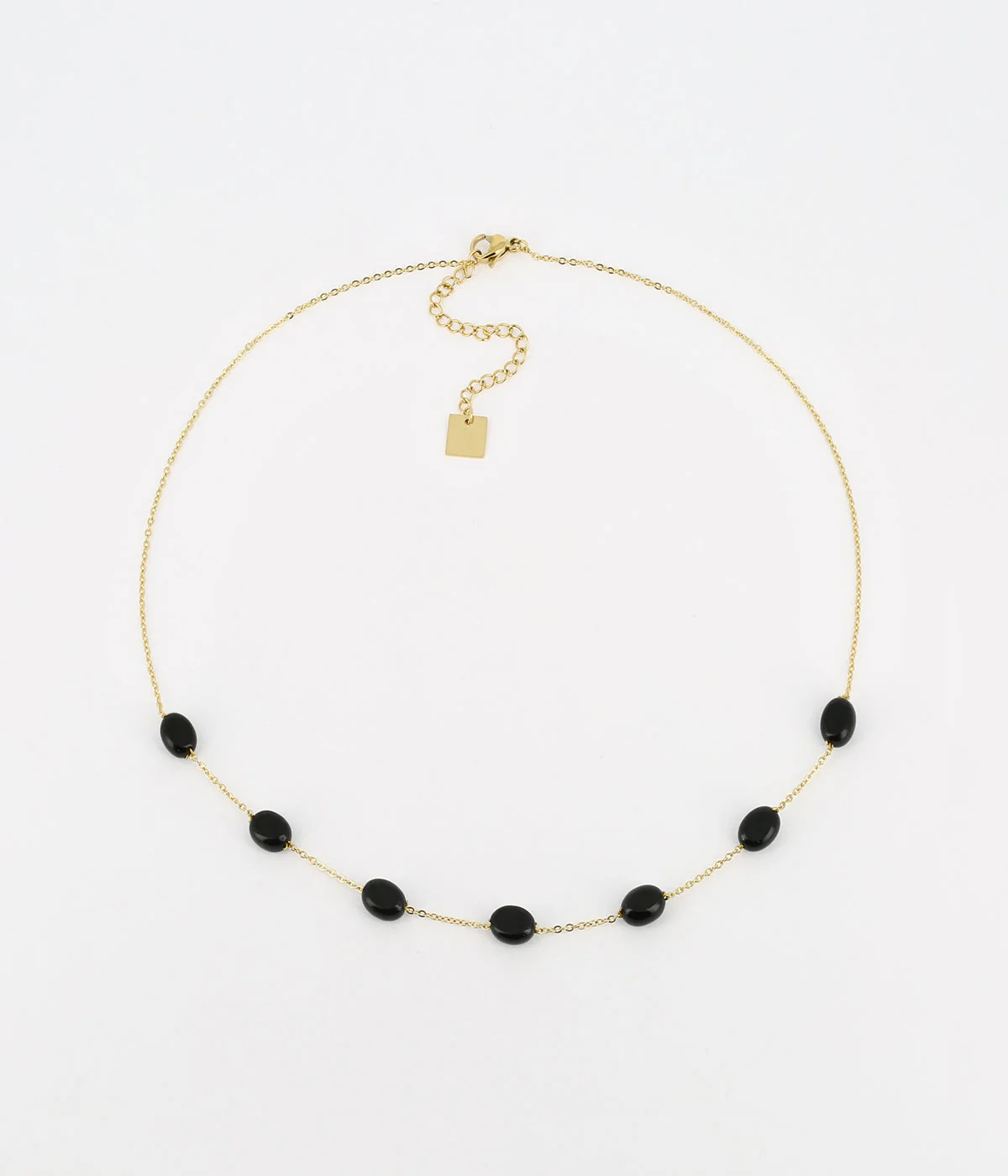 Collier Amélia (Acier doré) – Image 2
