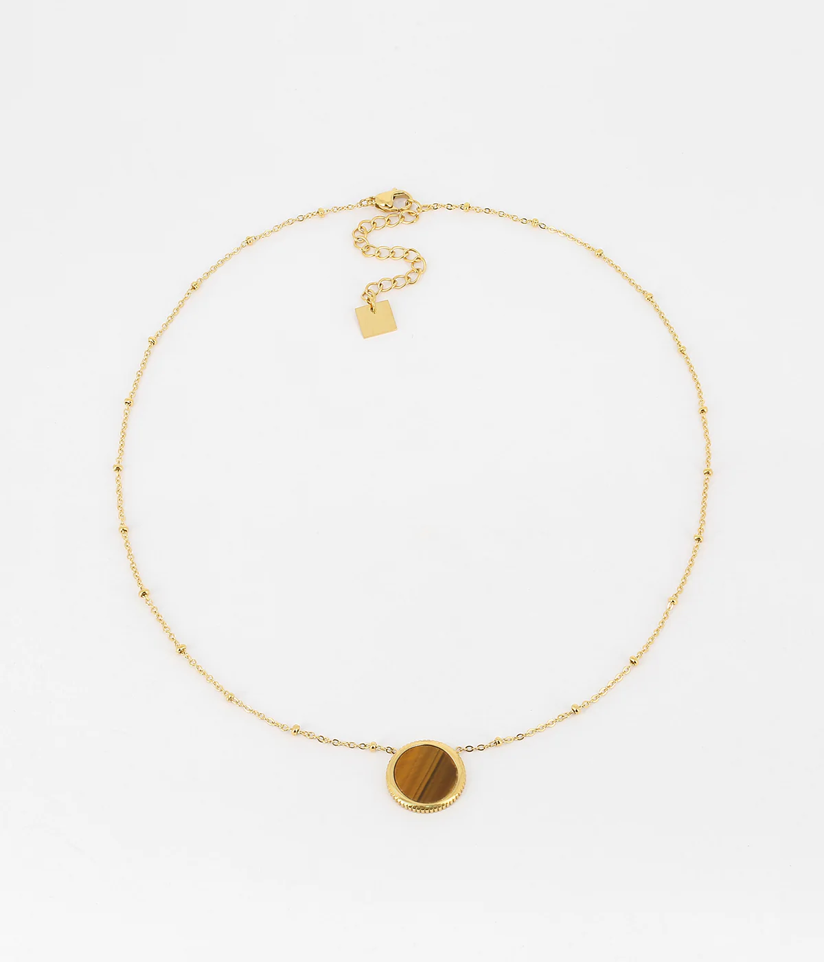 Collier Pearly (Acier doré) – Image 5