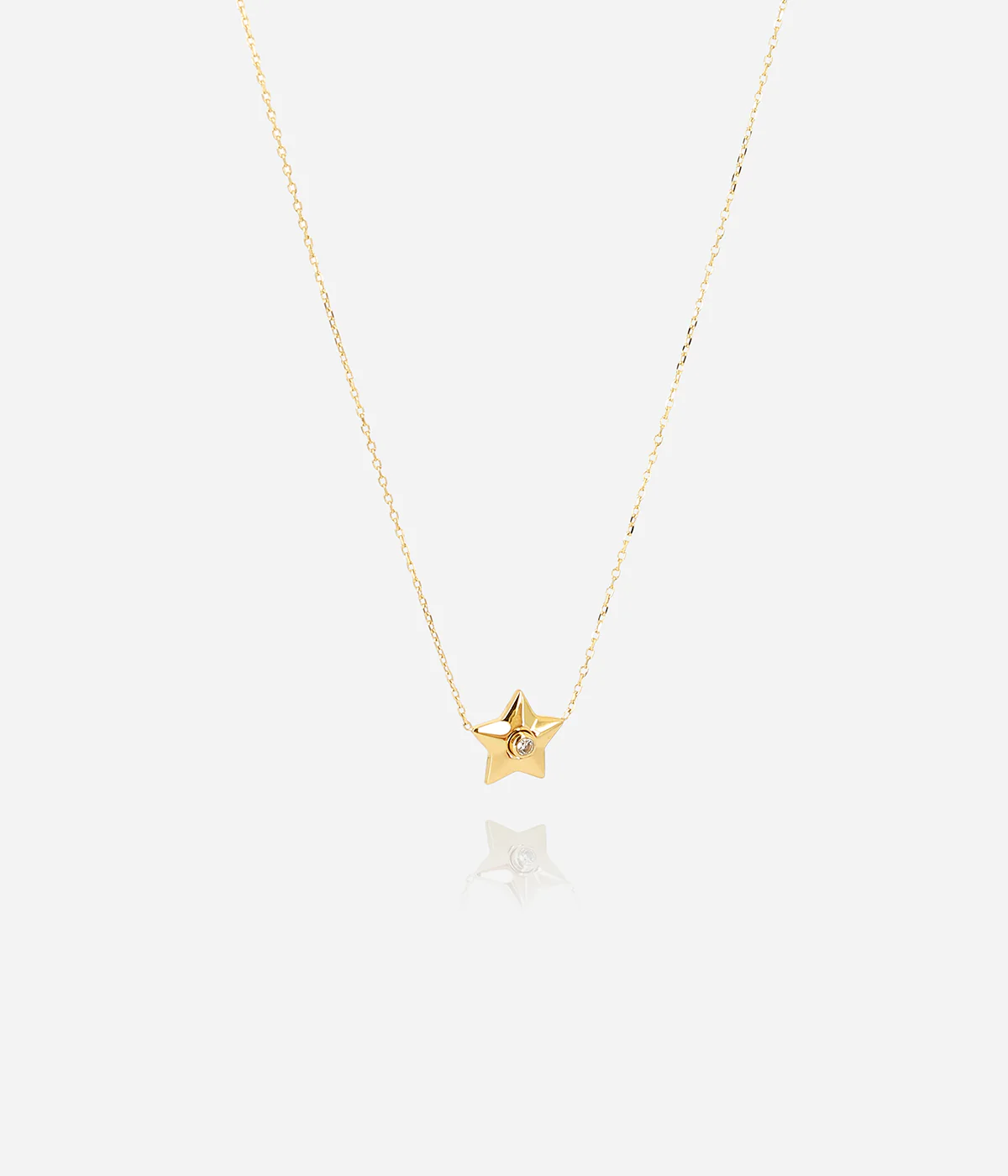 Collier Venus (Acier doré)