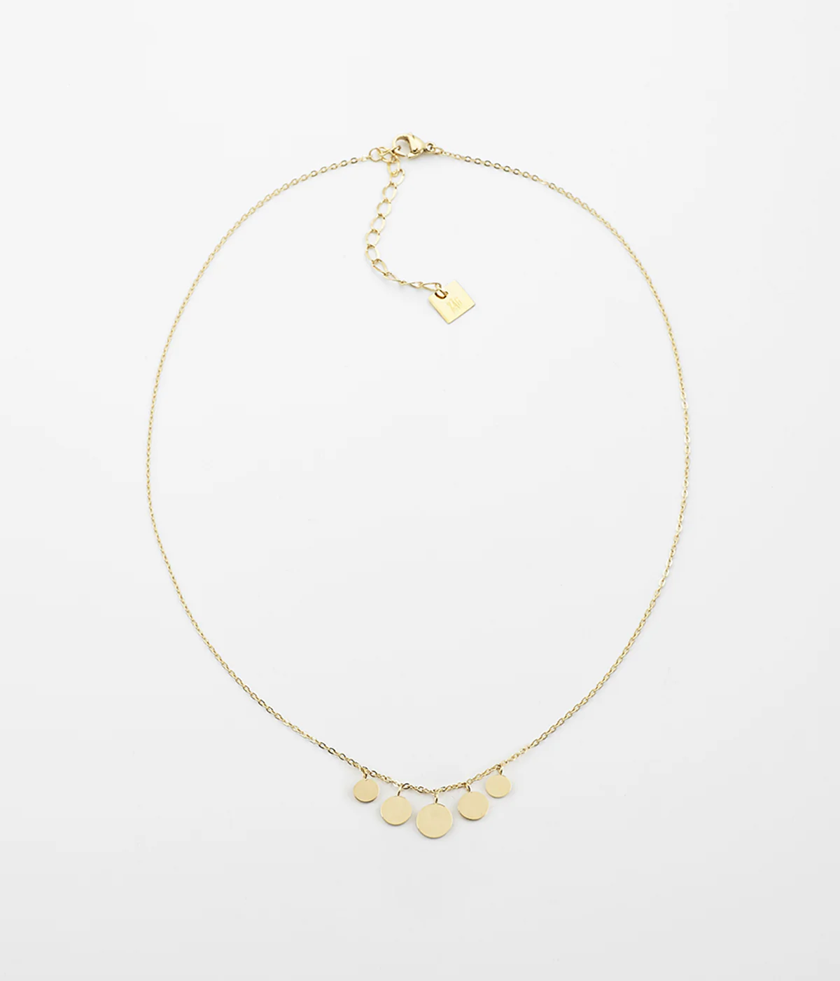Collier Pluton (Acier doré)