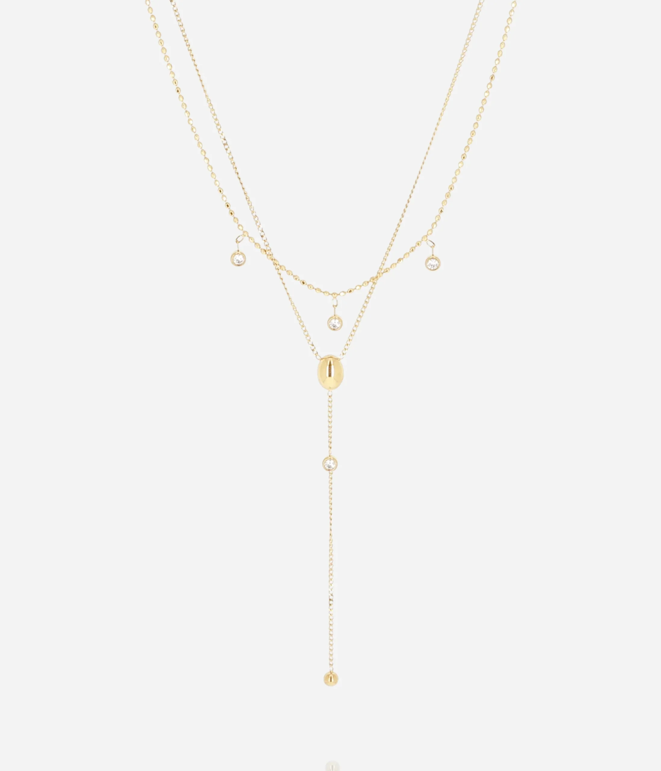 Collier Dilbana (Acier doré)