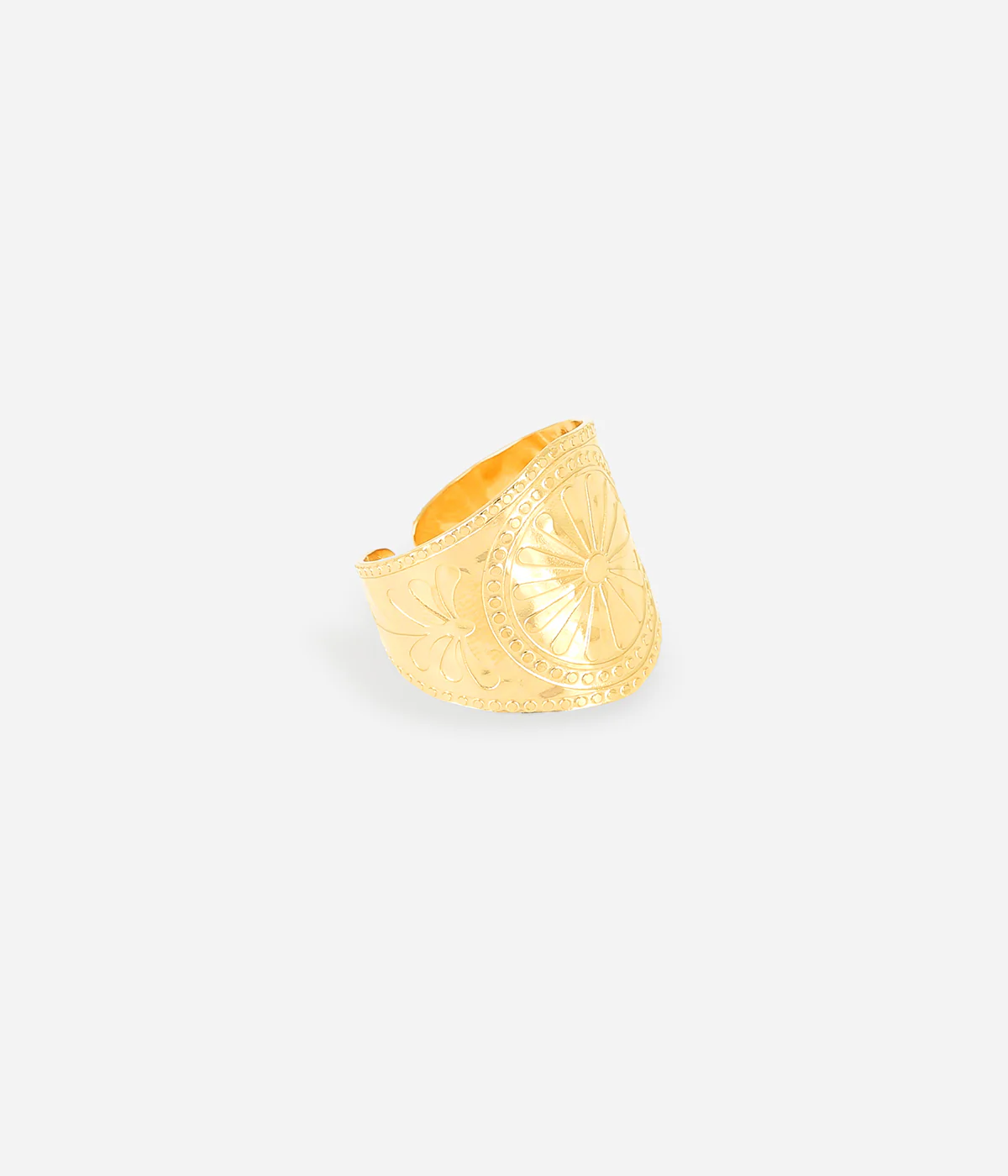 Bague Olora (Acier doré)