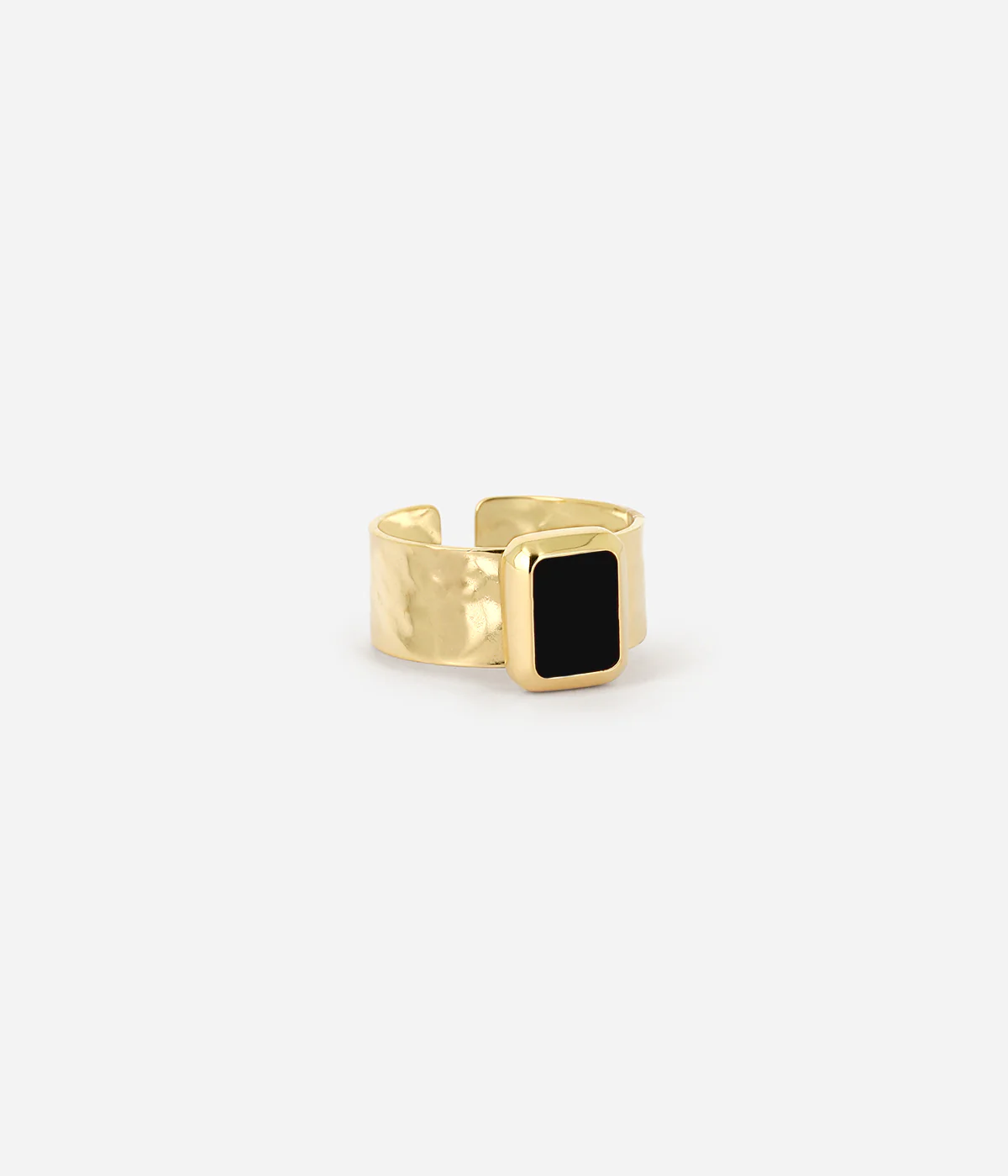 Bague Preston (Acier doré) – Image 4