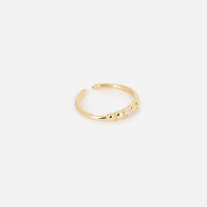 Bague Muri (Acier doré)