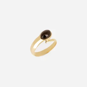 Bague Lunara (Acier doré)