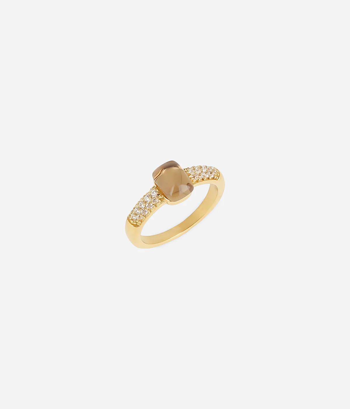 Bague Lioren (Acier doré)