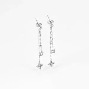 Boucles d’oreilles Manhattan (Acier)