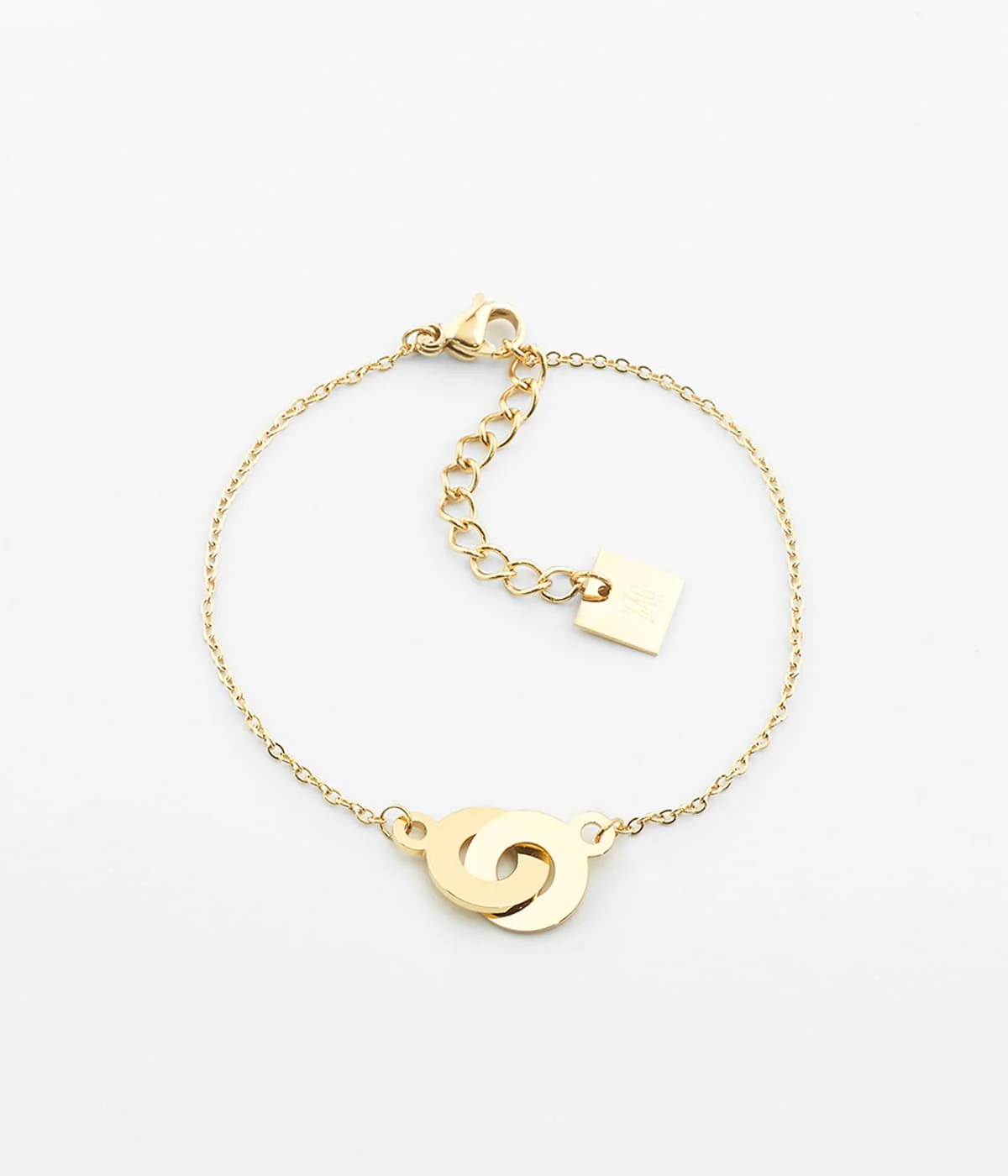 Bracelet Bow (Acier doré)