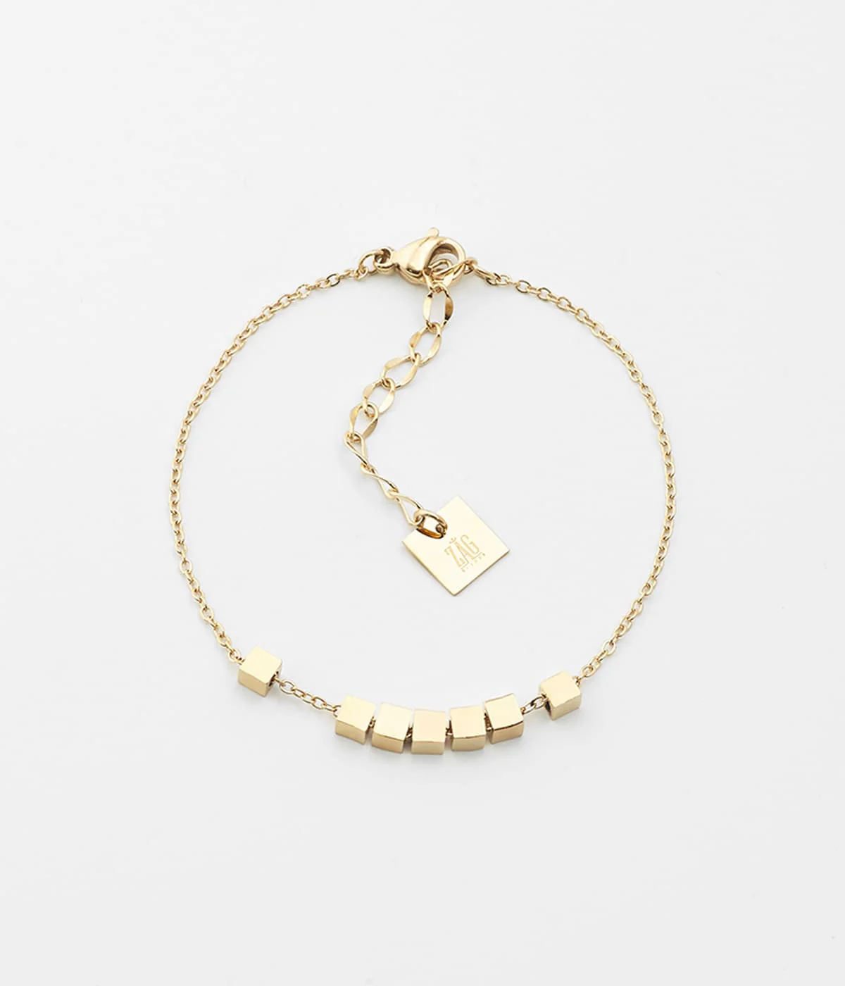 Bracelet Pythagore (Acier doré)