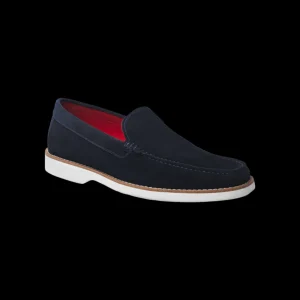 CHAUSSURE SUEDE LOAFER | DANDRIDGE, Navy