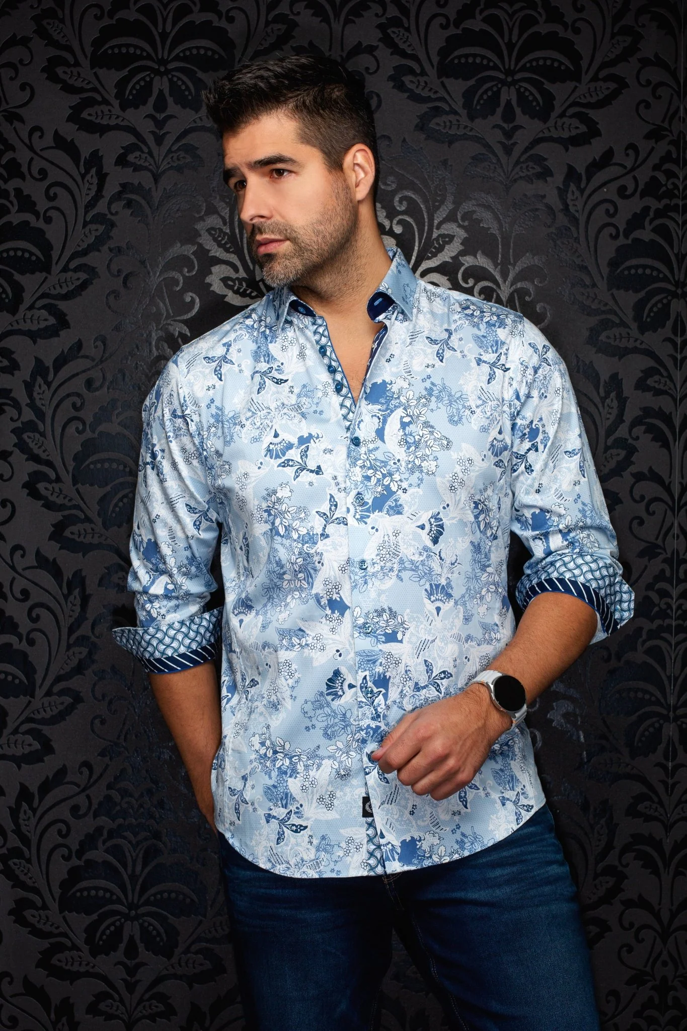 CHEMISE | JAIPUR, Light Blue