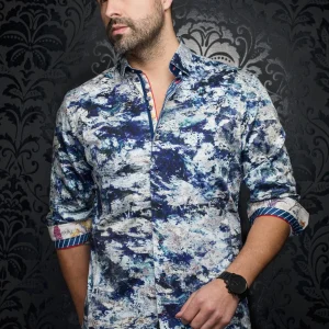 CHEMISE | MAGNANI, Indigo
