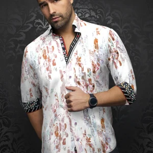 CHEMISE | SUAREZ, White Beige