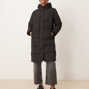 doudoune longue noir