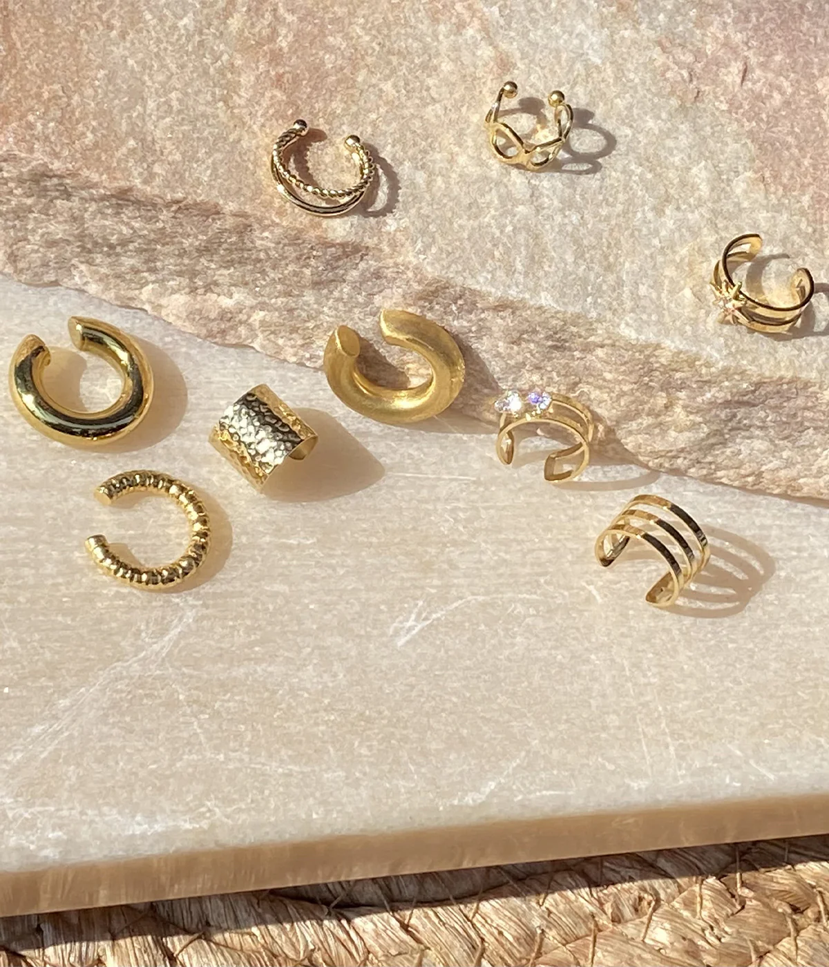 Earcuff Chanty (Acier doré) – Image 3