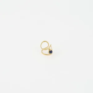 Earcuff Vallauris (Acier doré)