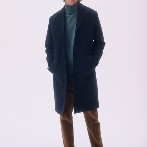 manteau bleu