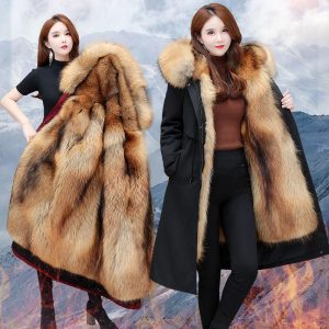 manteau chaud hiver femme