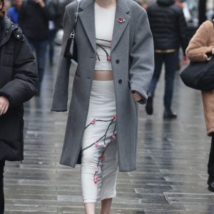 manteau gris