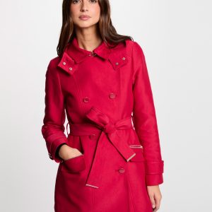 manteau rouge