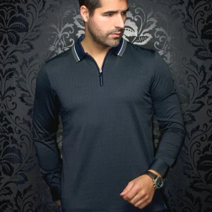 POLO MANCHES LONGUES | FEDERICO, Olive