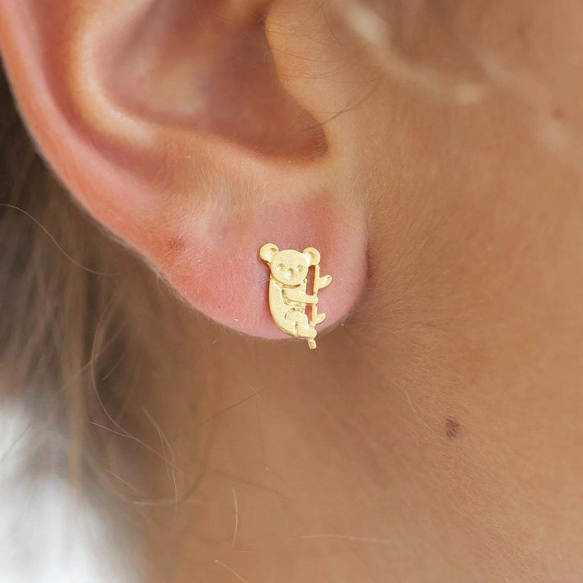 Boucles d'oreilles koala