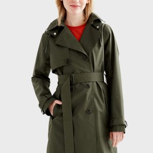 trench kaki femme