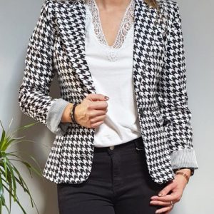 veste pied de poule